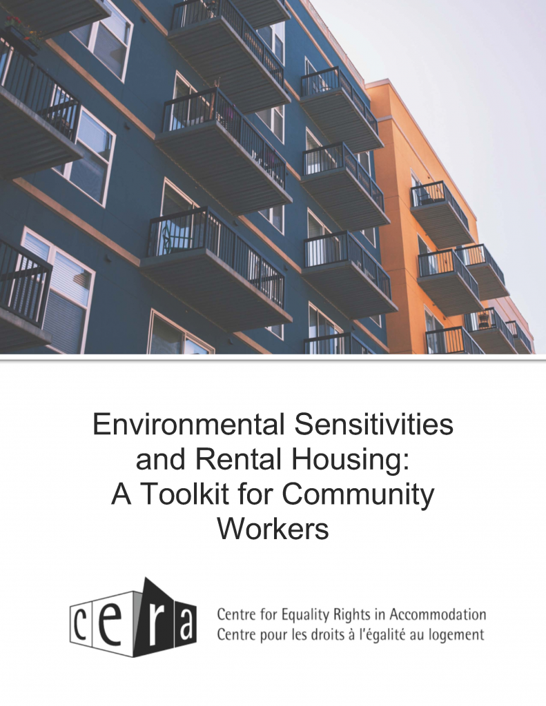 Environmental Sensitivities and Rental Housing: A Toolkit for Community Workers