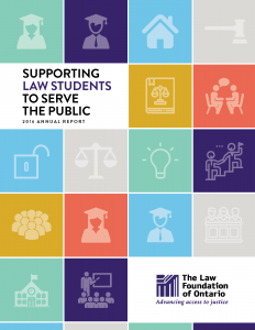 2016 Annual Report Supporting Law Students to Serve the Public