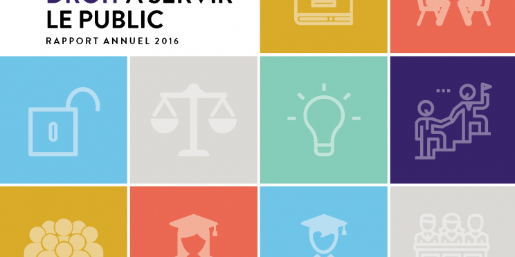 Rapport Annuel 2016 Aider les étudiants en droit à servir le public