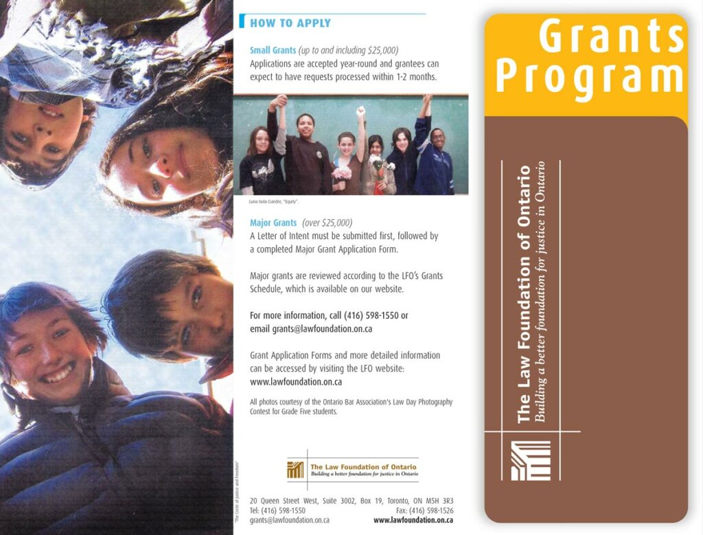 Grants brochure 