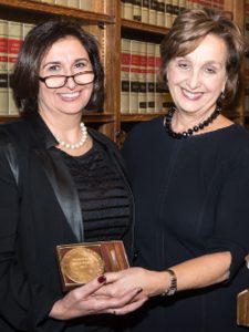 Professor Reem Bahdi and Linda Rothstein